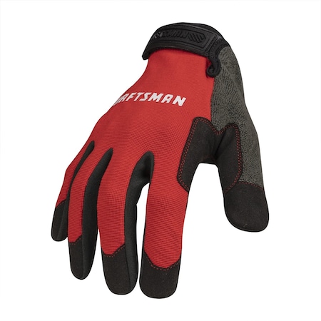Craftsman Touchscreen Compatible Unisex Mechanic Gloves, Large CMMT14193